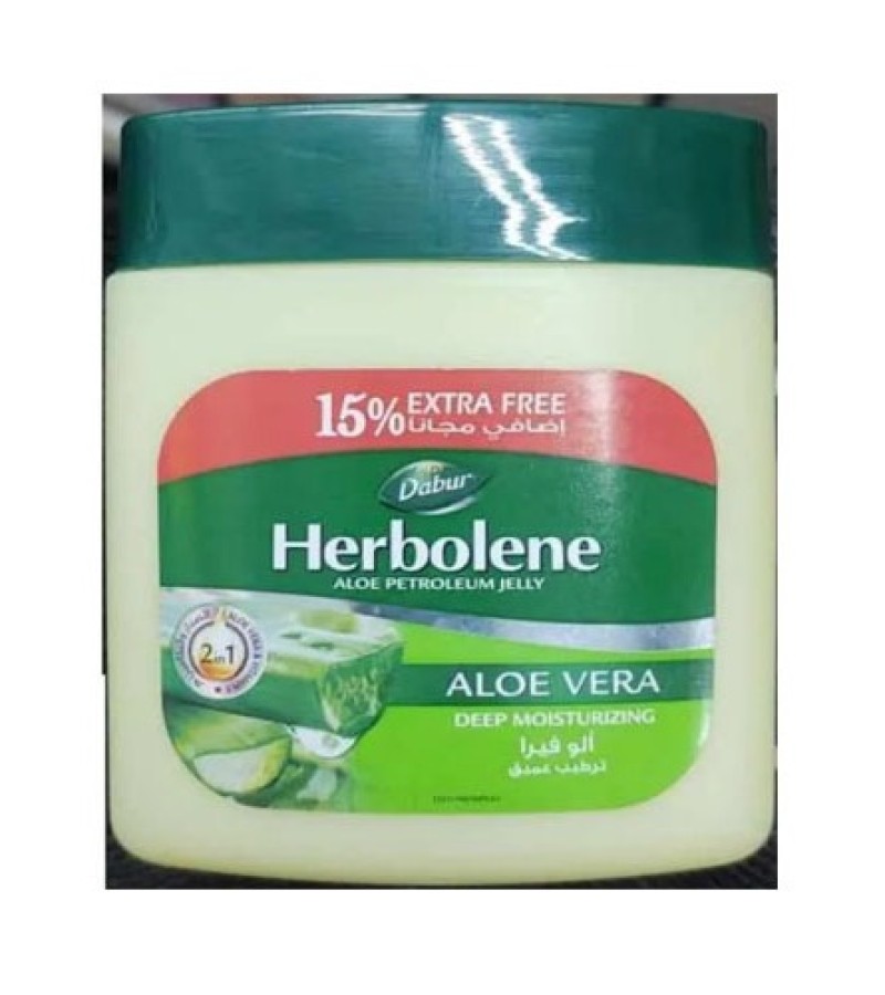 Dabur Herbolene Aloe Petroleum Jelly With Aloe Vera + Vitamin E 115ml in Pakistan