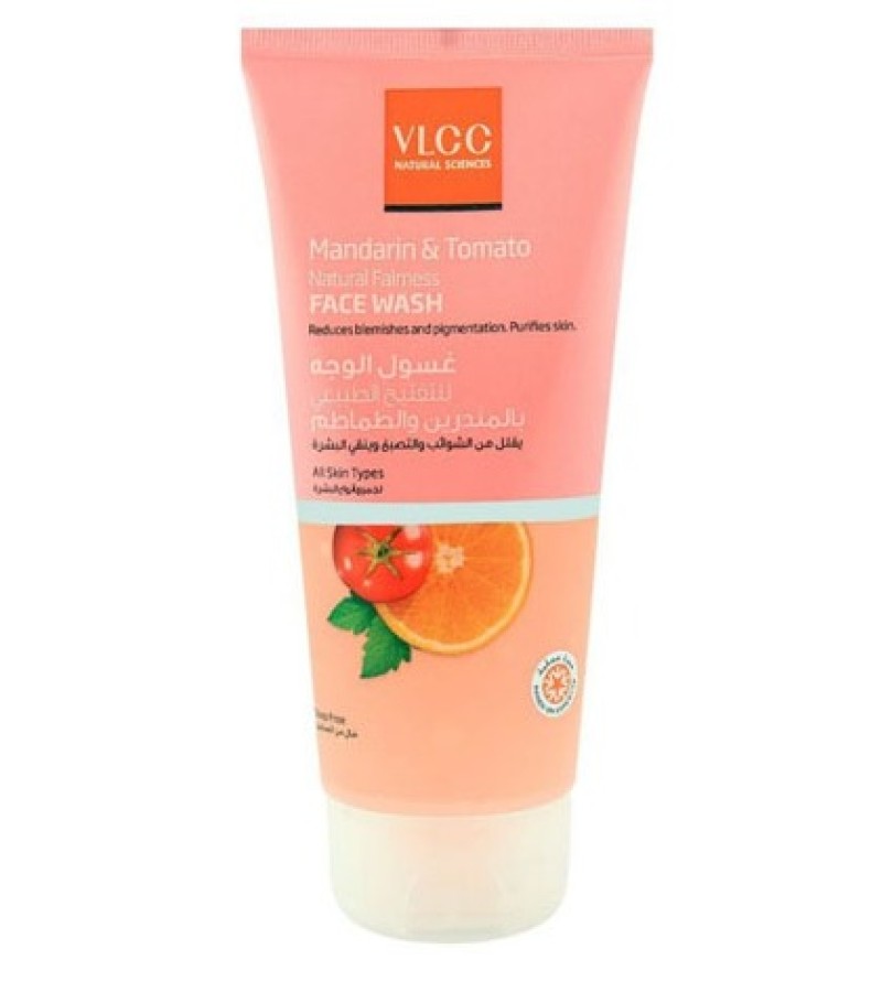 VLCC Natural Mandarin&Tomato Natural Fairness Face Wash 150ml in pakistan
