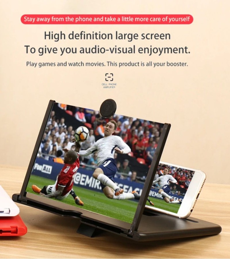 Mobile Phone Video Amplifier Enlarged Screen Magnifier Your Portable Home Cinema
