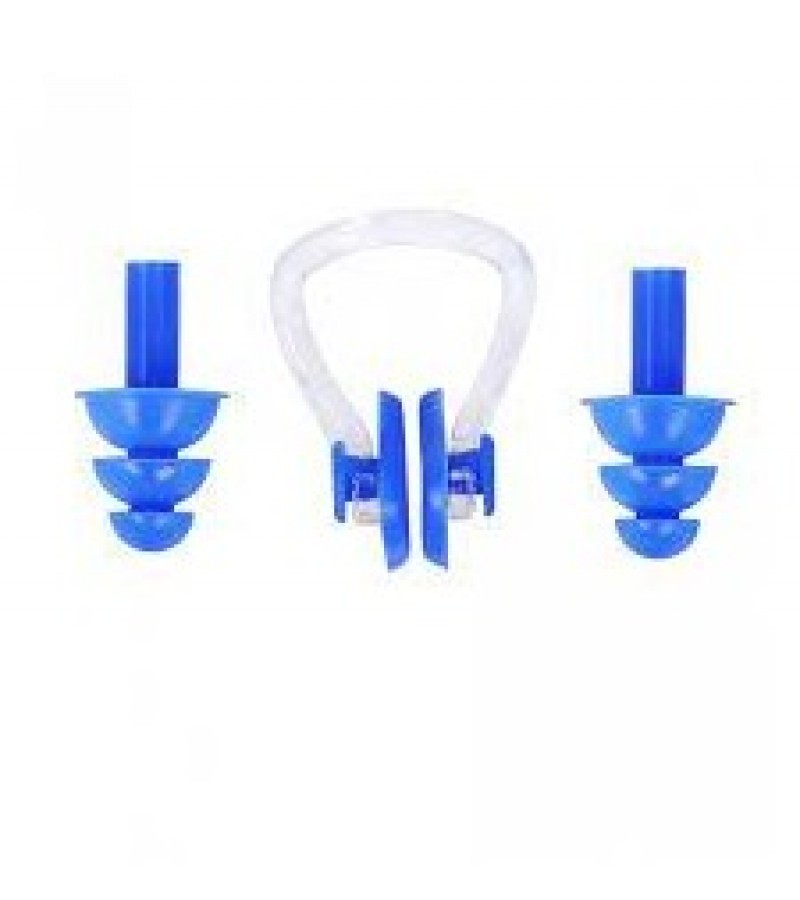 Waterproof Nose Clip & Ear Plug Set with Protective Case
