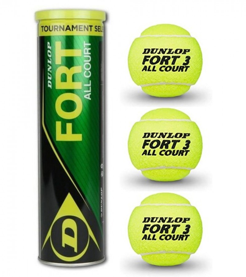 Dunlop Fort Tennis Balls - Pack of 3