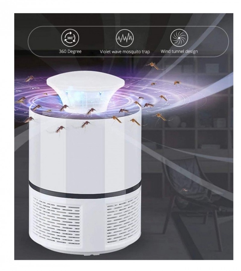 NOVA NV-818 USB LED Lightning Mosquito Killing Lamp