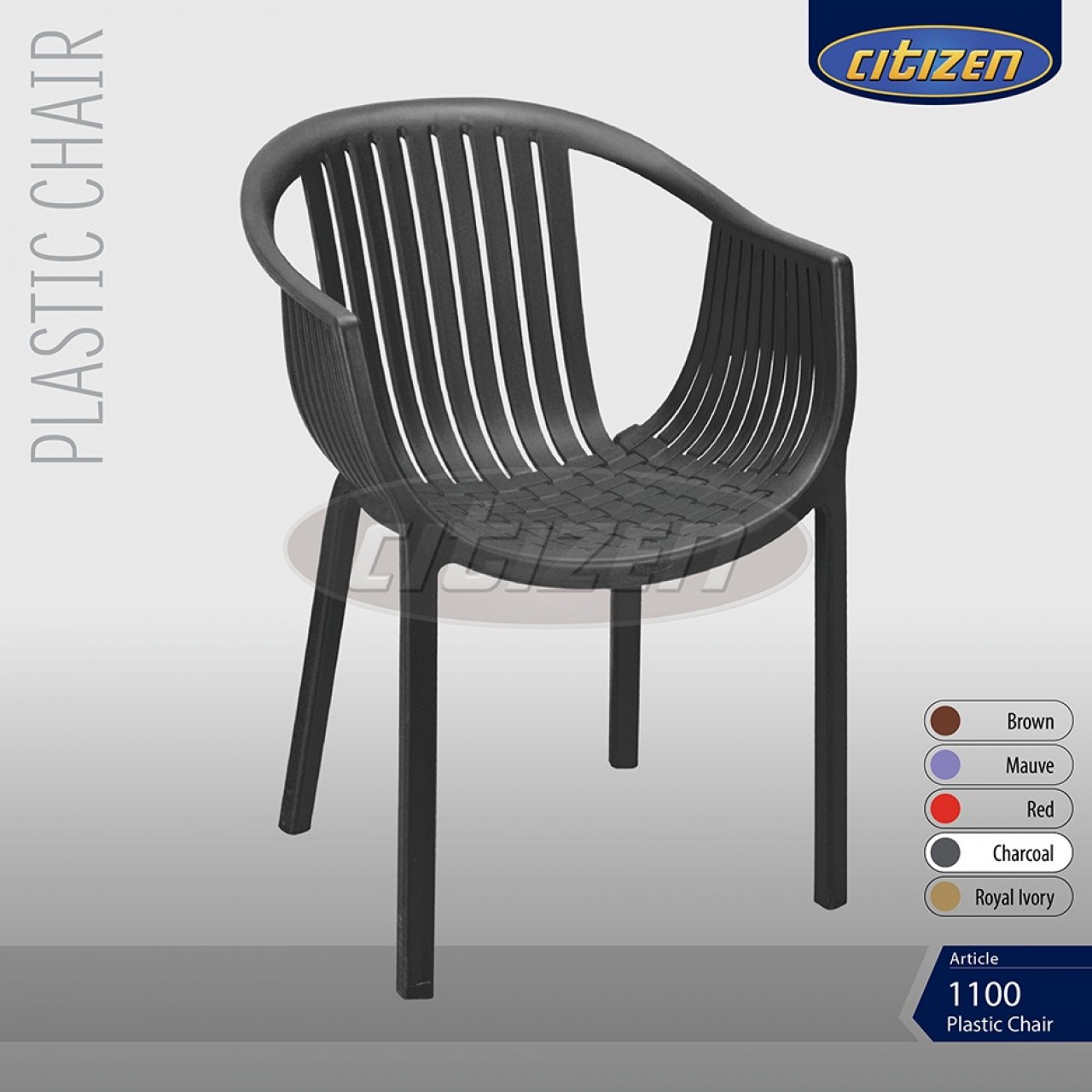 Citizen 1100 Plastic Crystal Chair - Furniture For Home