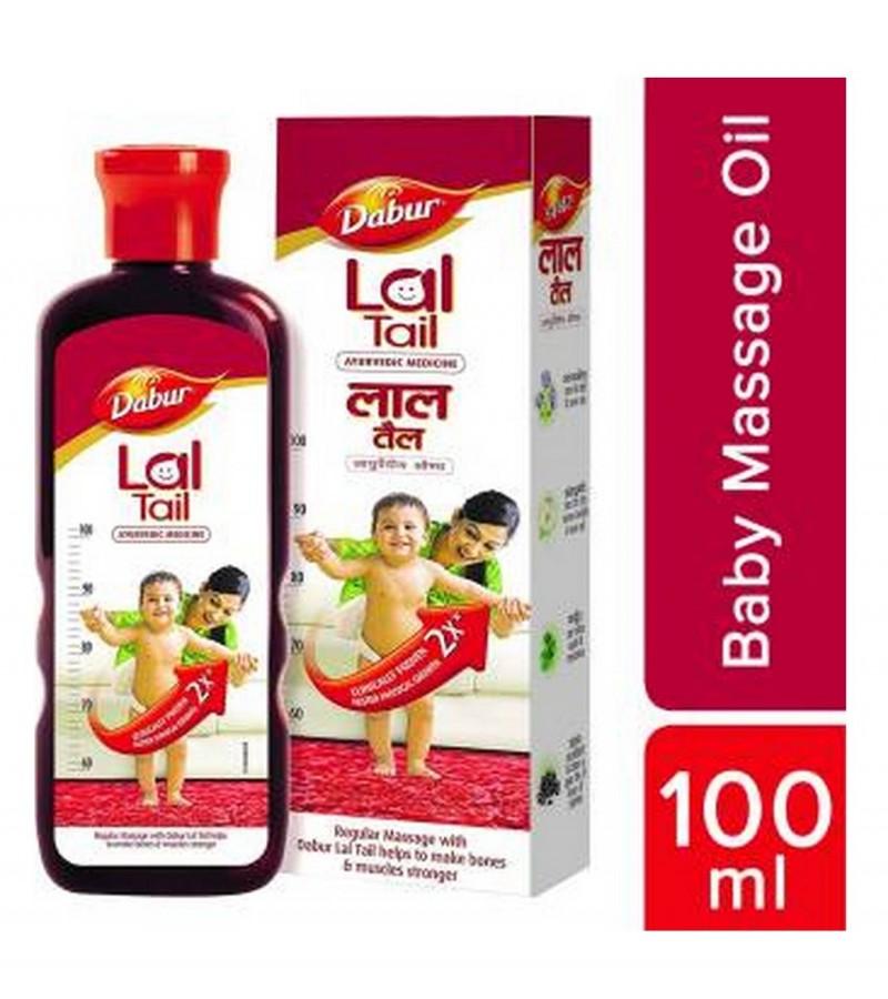 Dabur Lal Tail Oil Ayurvedic Medicine for Kids (India) - 100 ml
