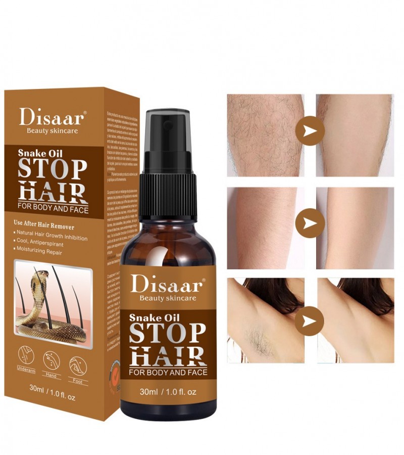 DISAAR After Hair Remover Oil Stop Hair For Body & Face-30ml