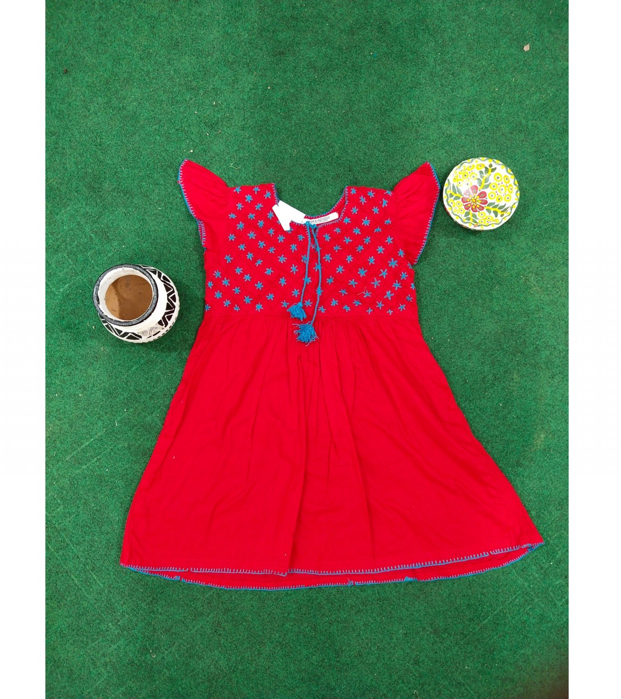 Girl Embroidery Dress