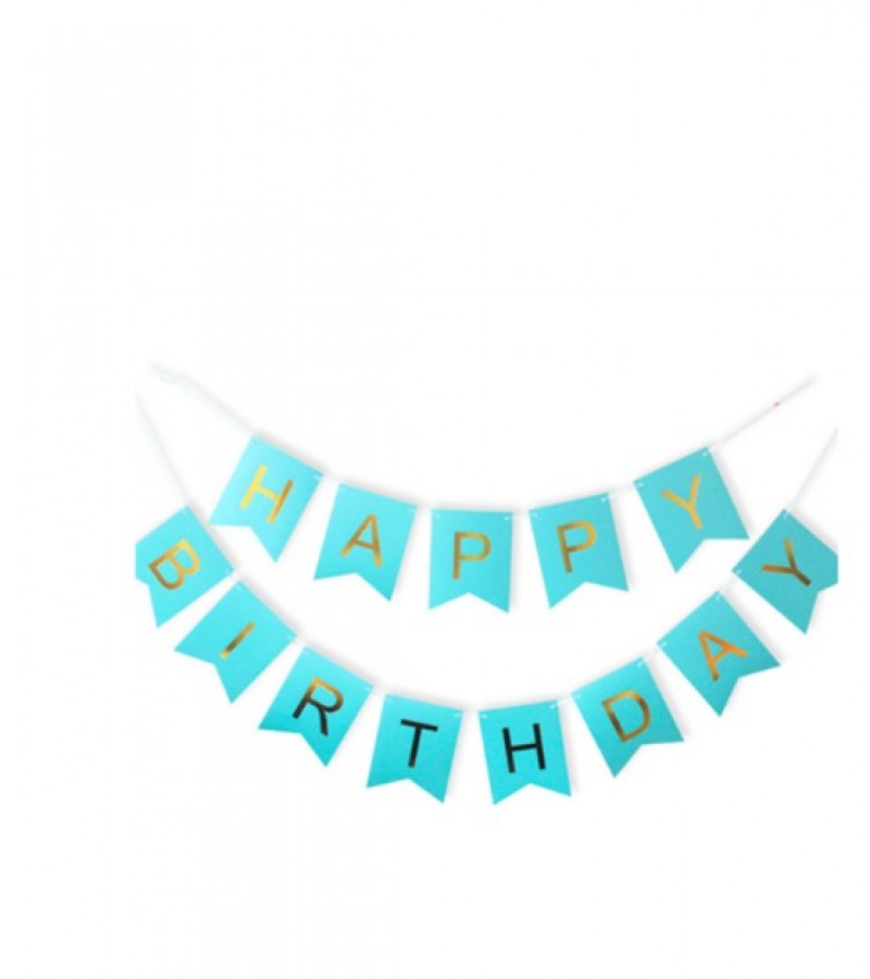 Large Bunting Garland Banners Flags Happy Birthday Banner / Birthday Party Supplies Decor