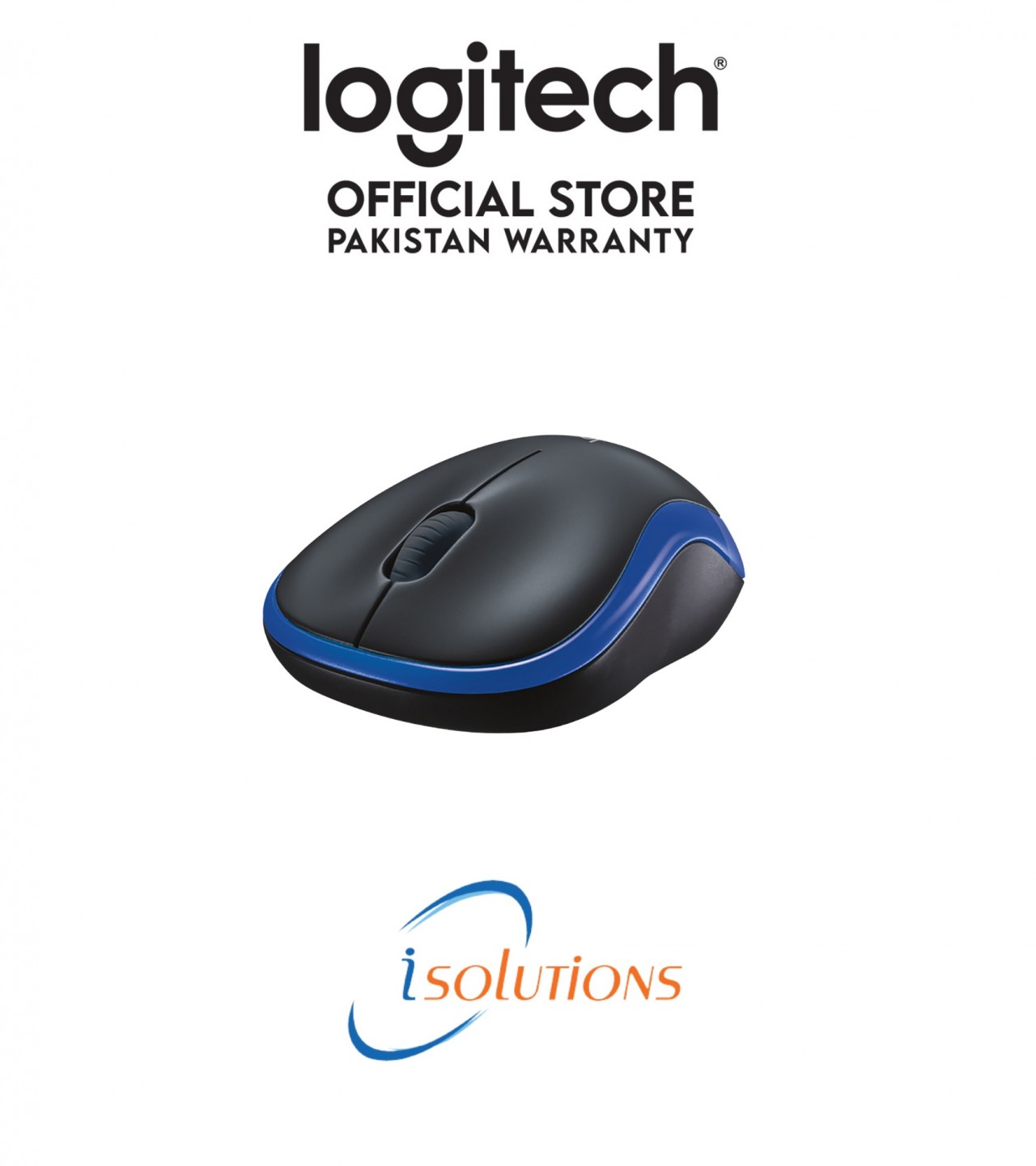 Logitech Wireless Mouse - M185 - Blue