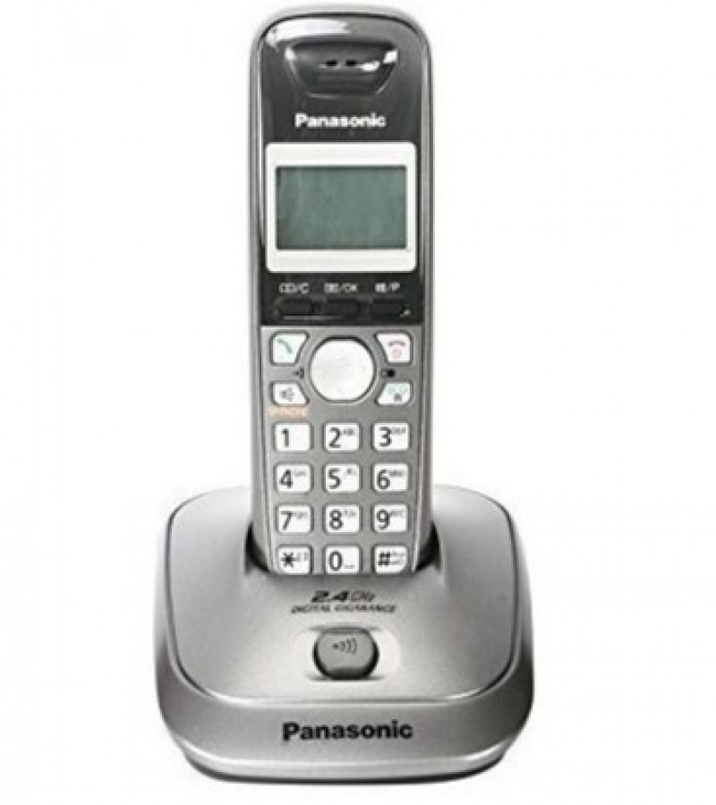 Panasonic Kx-tg 3551 Cordless Landline Phone (Metallic Grey)
