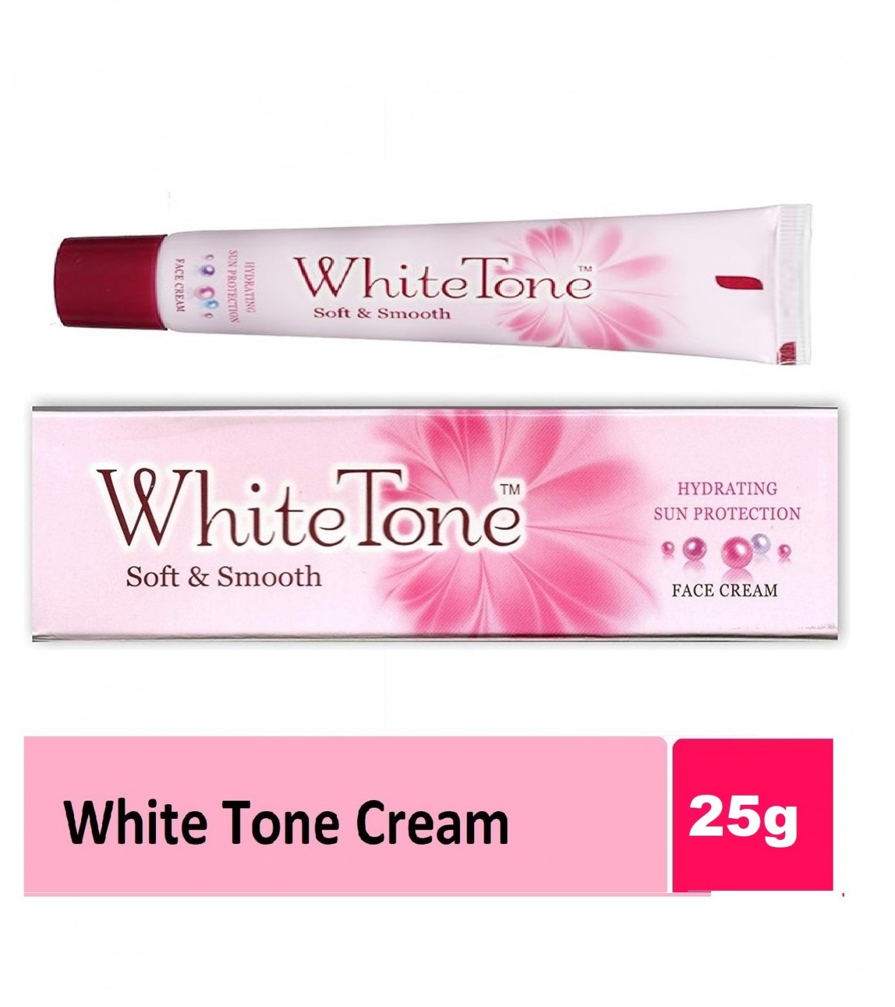 White Tone Soft & Smooth Face Cream (India) - 25g