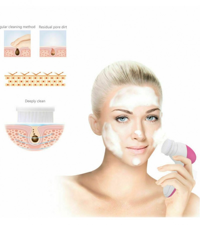 AE-8782 5 in1 Electric Facial Face Callous Cleansing