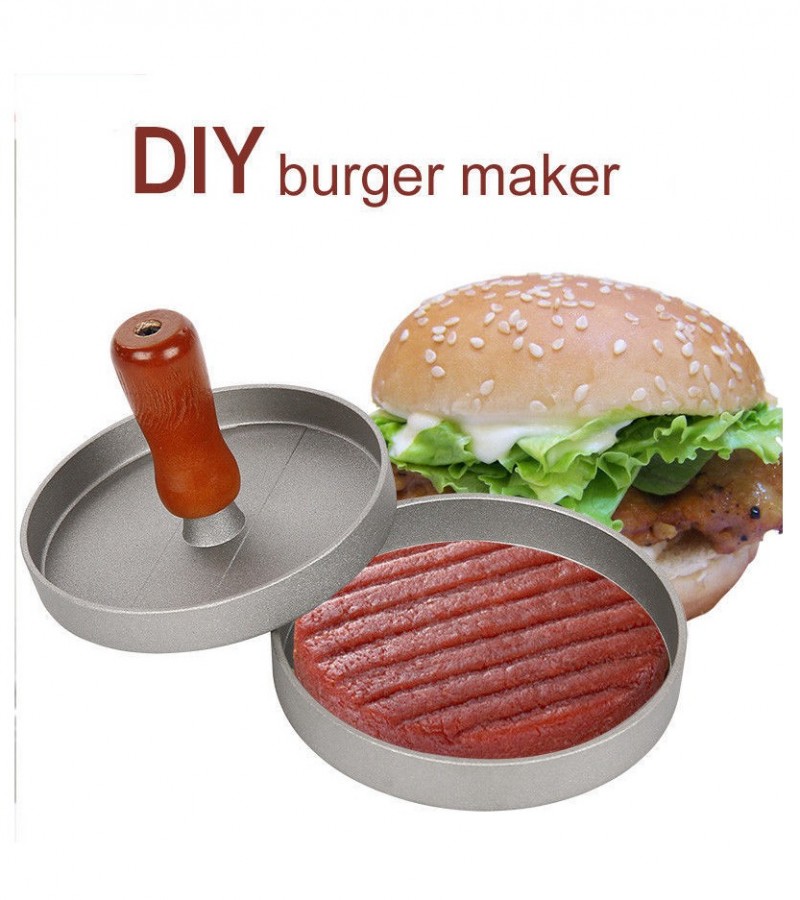Hamburger Press Burger Meat Beef Grill Patty Maker Mould Kitchen BBQ Tool
