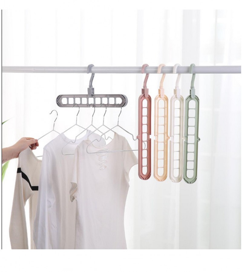 Multi purpose Cloth Hanger for Shirt Coat Babies Clothes Space Saver