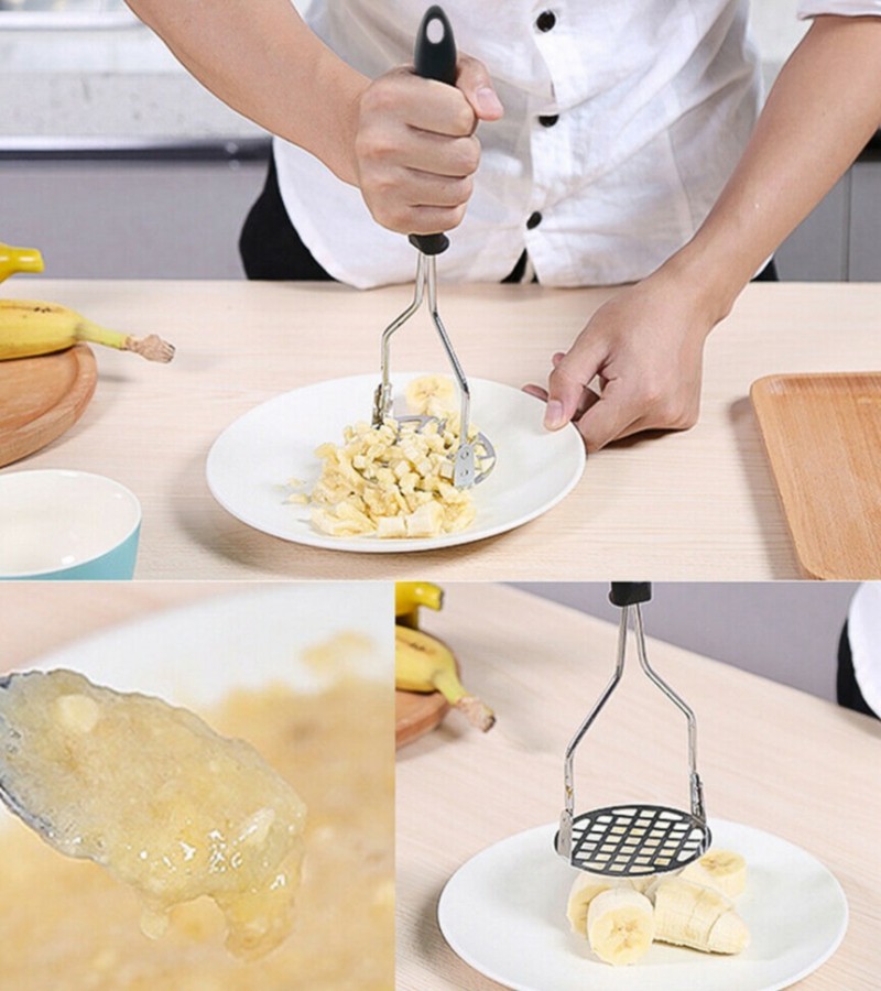 Potato Vegetable Rice Fruit Masher Kitchen Hand Tool