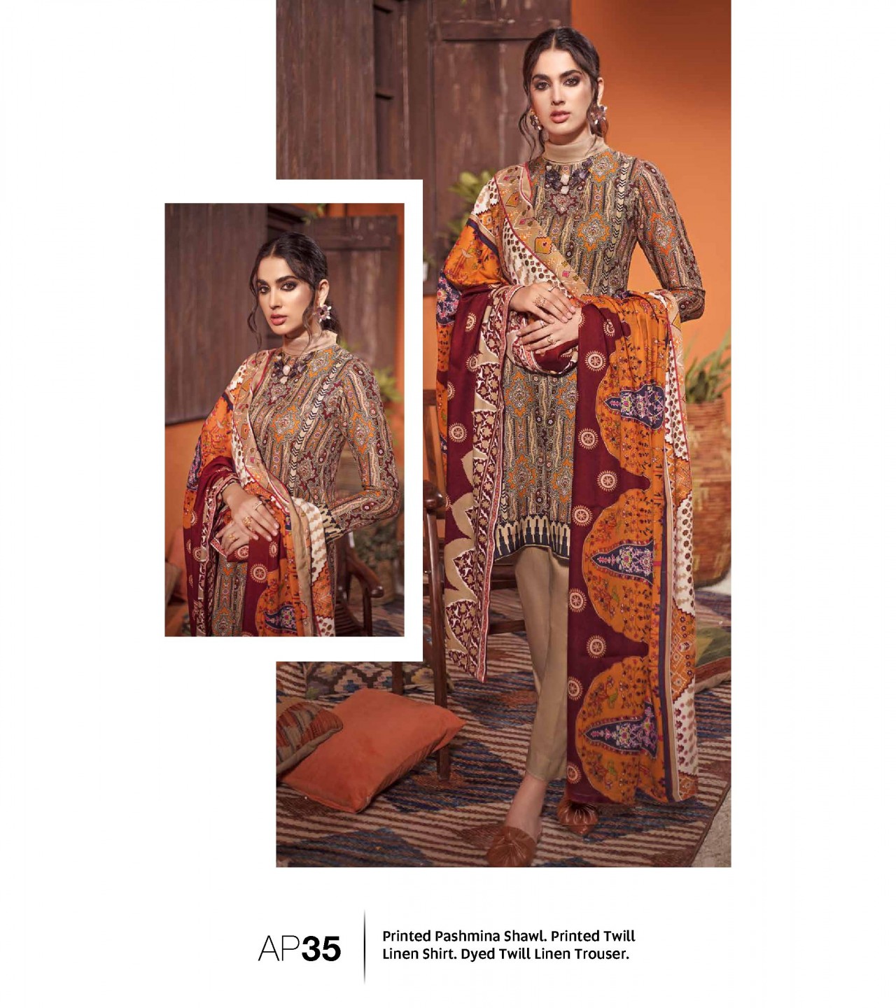 gul ahmed wool shawl suits