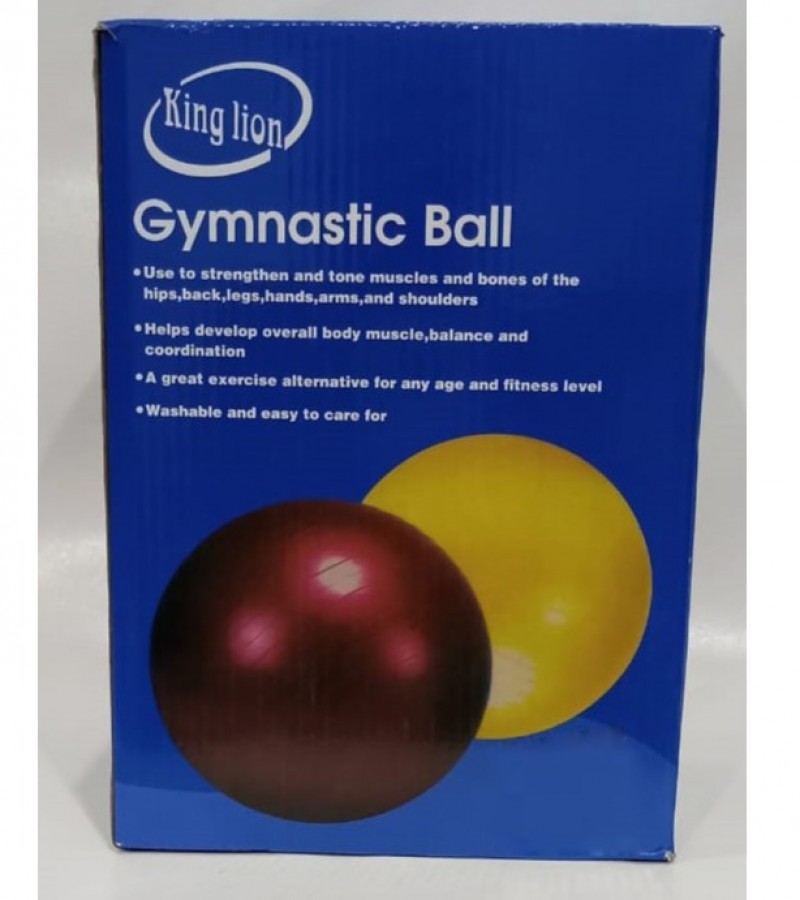 Gymnastic Ball Anti-Burst Gym Ball with Free Pump