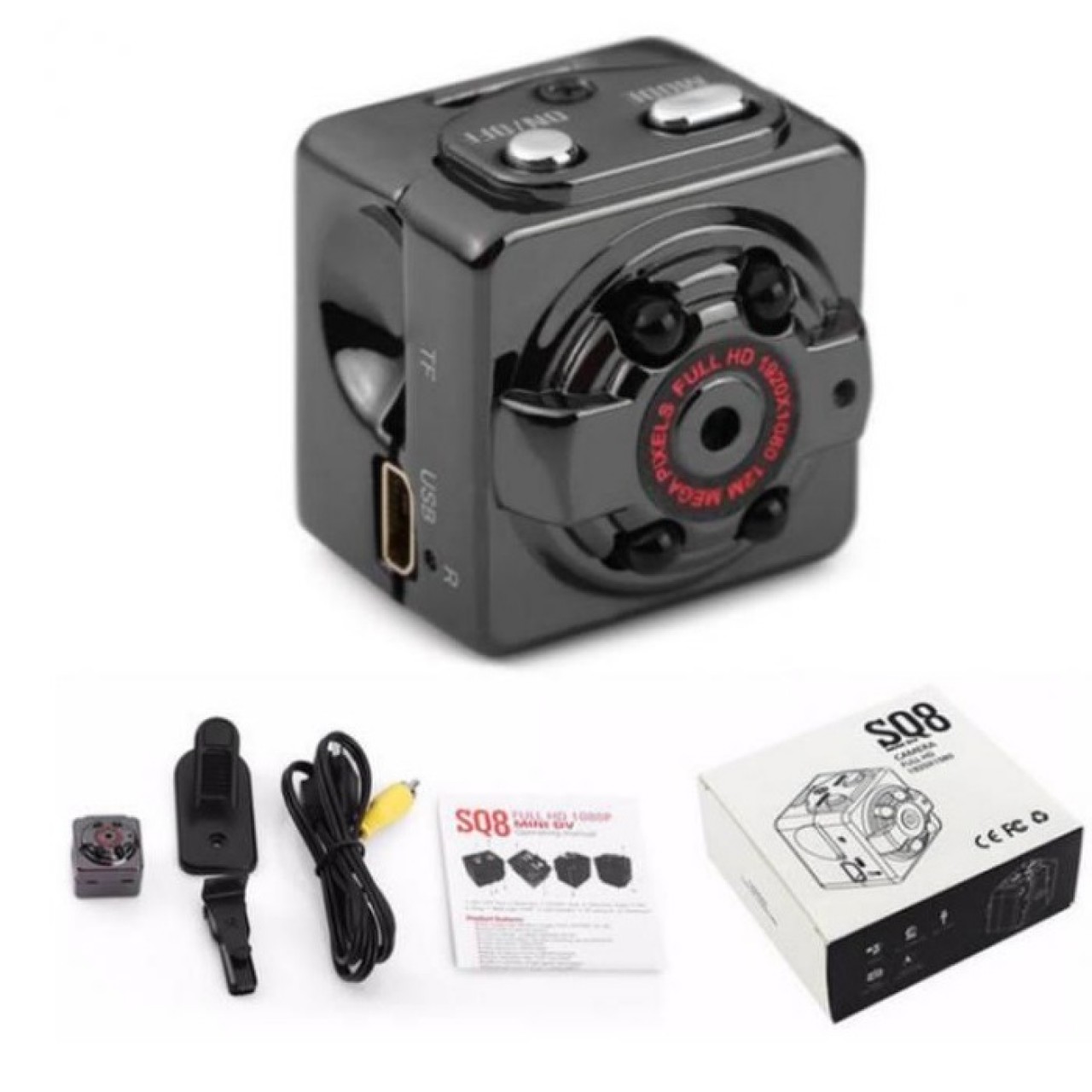 Hidden Mini Camera SQ8 Night Vision Sale price Buy online in