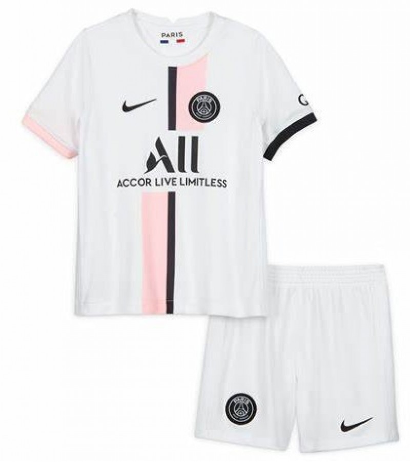 Football Kit PSG white 21/22
