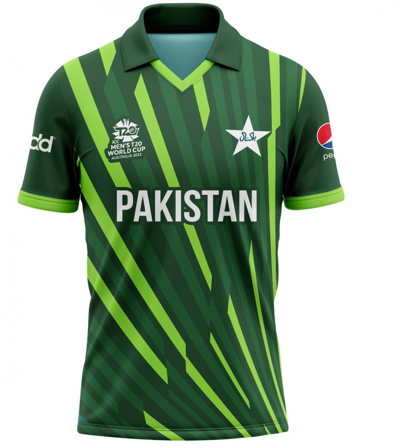 Pakistan's T20 World Cup Shirt Half Sleeves officially
