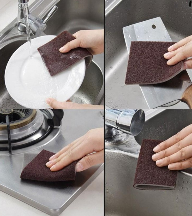 1 Roll Sponge Multipurpose Useful Kitchen Block Deep Cleaner Kitchen Tool Sponge Size: 9cm*100cm
