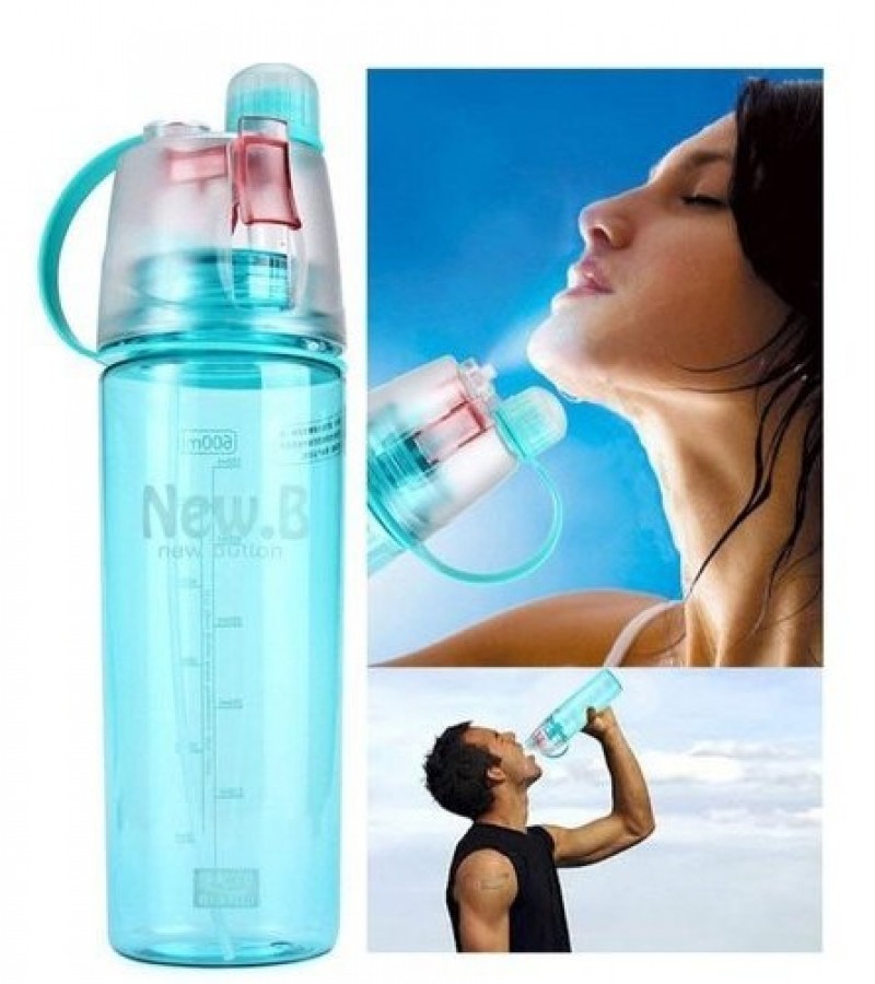600ML Water Bottle Portable Bottle Sport Spray Water Bottle