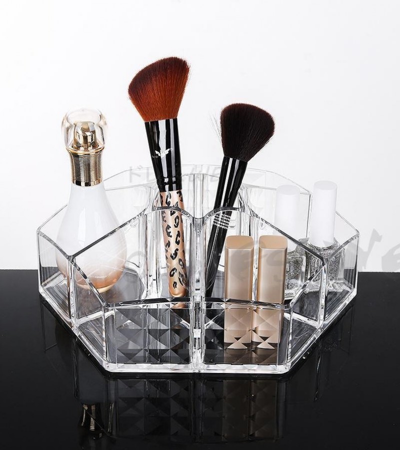 Acrylic Cosmetic Organizer Makeup Brush Lipstick Storage Holder Display Stand 2322