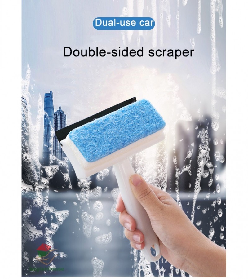 Double Sided Household Glass Window Cleaning Ceramic Tile Bathroom Cleaning Brush Tool