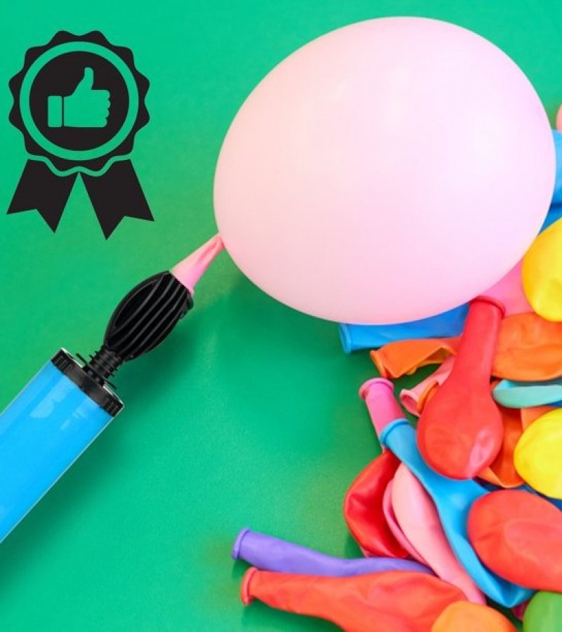 Mini Portable Balloon Pump Party, Birthday, Balloons Air Pump - Multi
