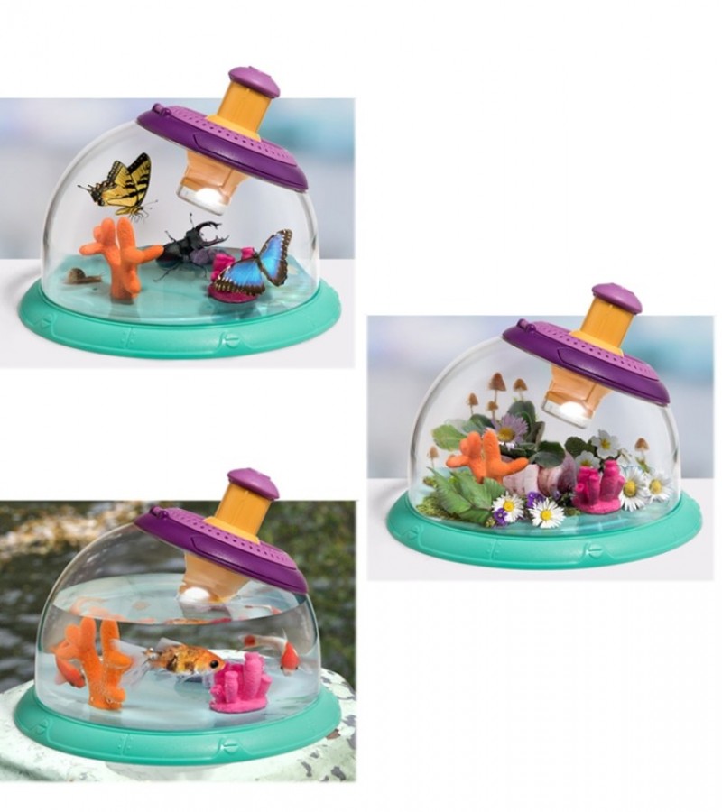 Multifunctional Insect Fish Viewer Observation Barrel Outdoor Insect Magnifying Glass Boys Girls Toy