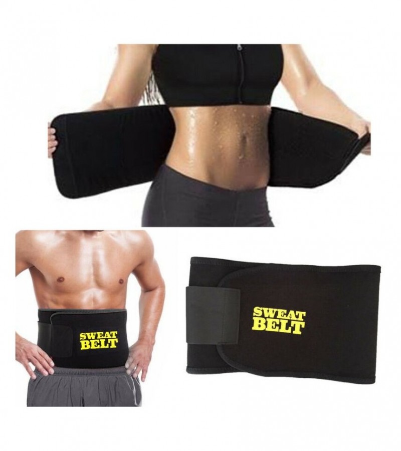 Sweet Sweat Premium Waist Trimmer Men Women Belt Slimmer Exercise Ab Waist Wrap - XL