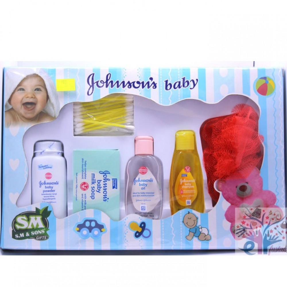 Johnson’s 6 In 1 Baby Gift Box