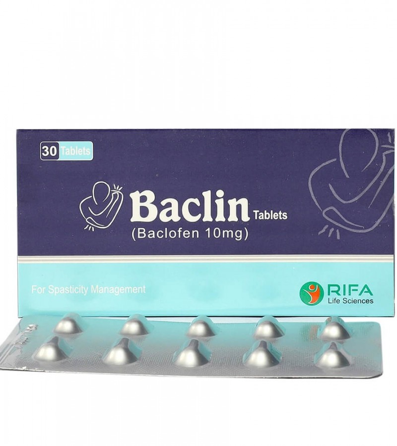 BACLIN TABLETS 10MG (Baclofen)