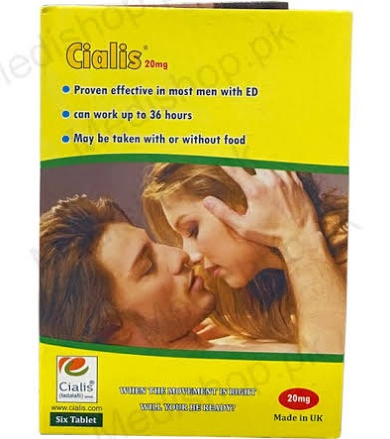 Cialis20mg (tadalafil) sexual stimulation tablets
