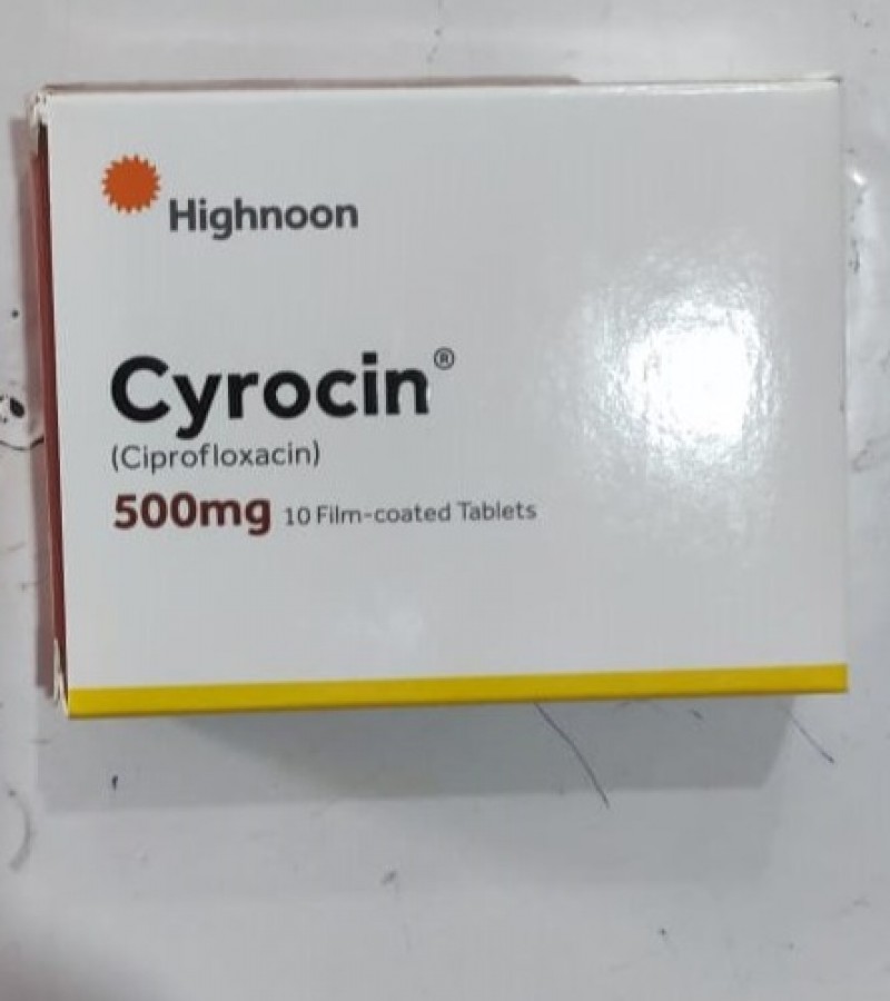 CYROCIN  (CIPROFLOXACIN )500MG ANTIBIOTIC TABLETS