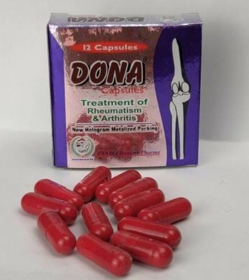 Dona Joint Pain Capsules treatment of Rheumatism & Arthritis