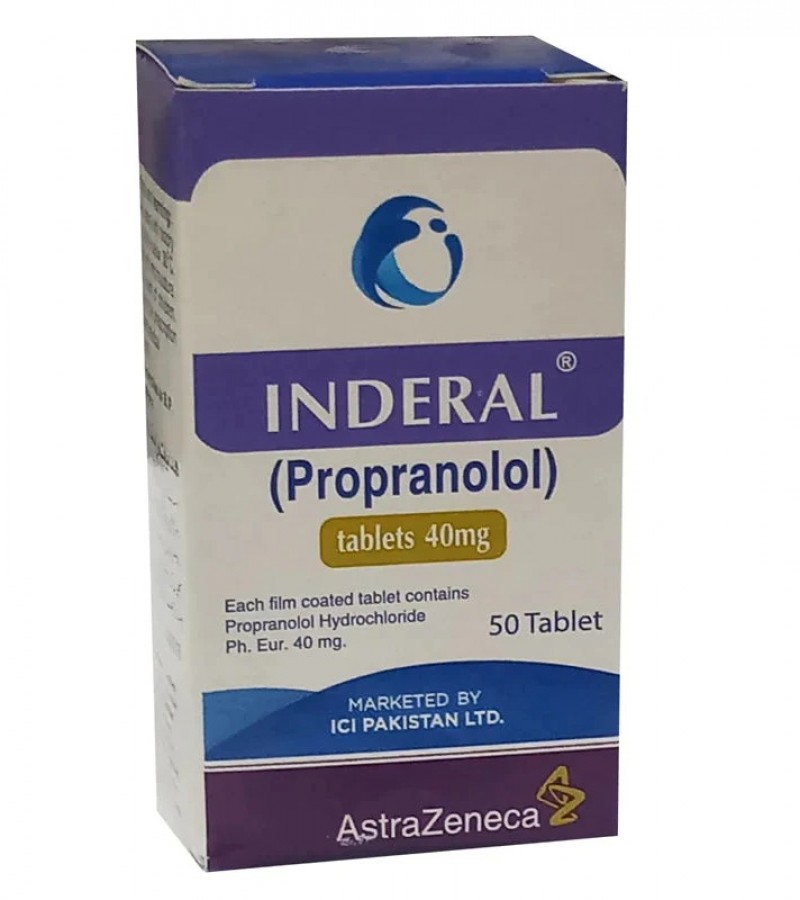 Inderal 40 mg film-coated tablets