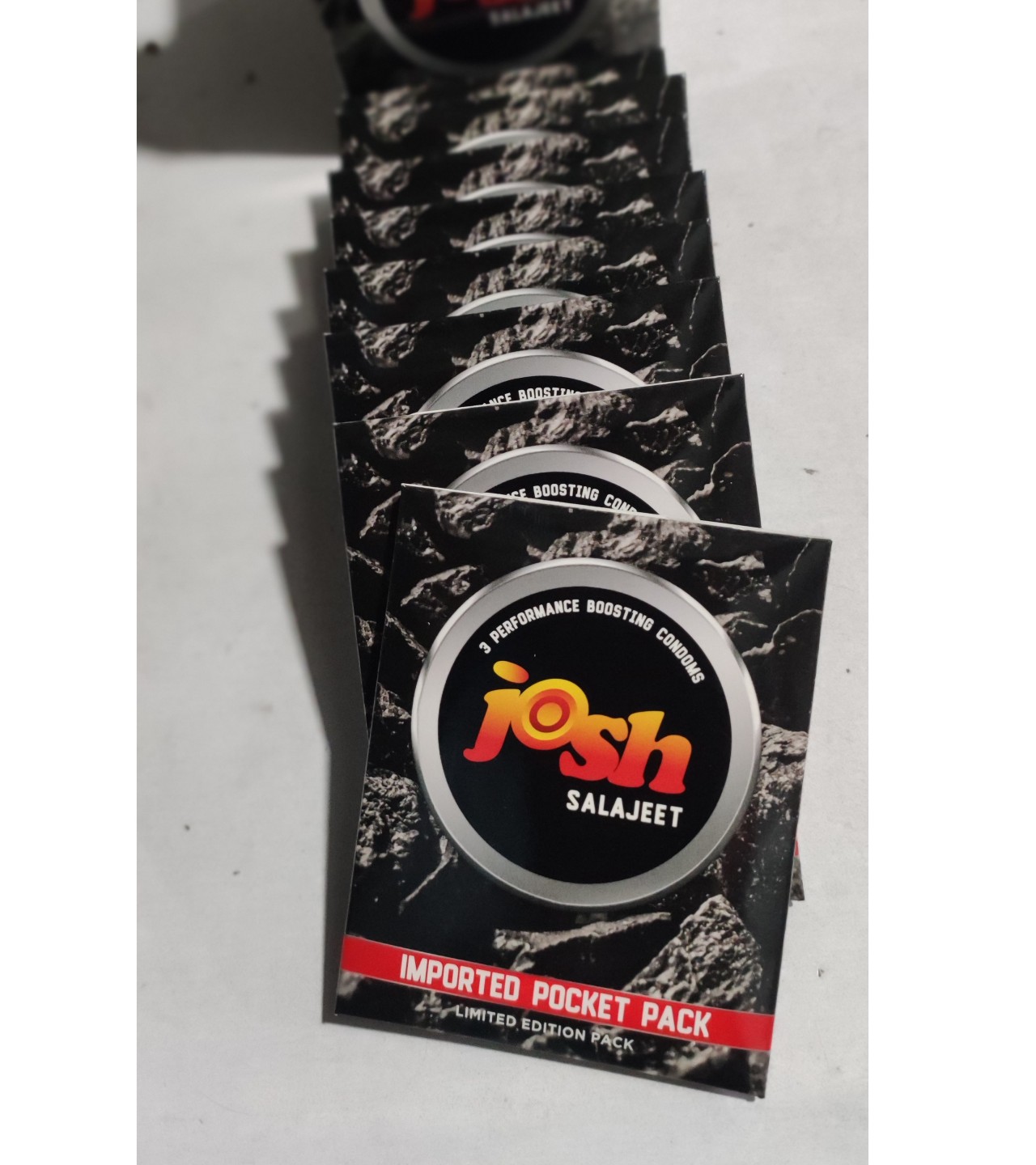 Josh SALAJEET 3 performance boosting condoms