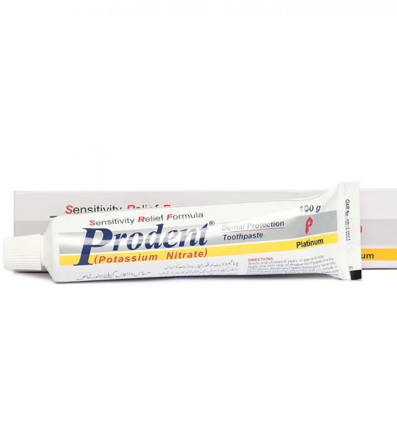 PRODENT TOOTHPASTE FOR SENSTIVITY AND PLAQUE