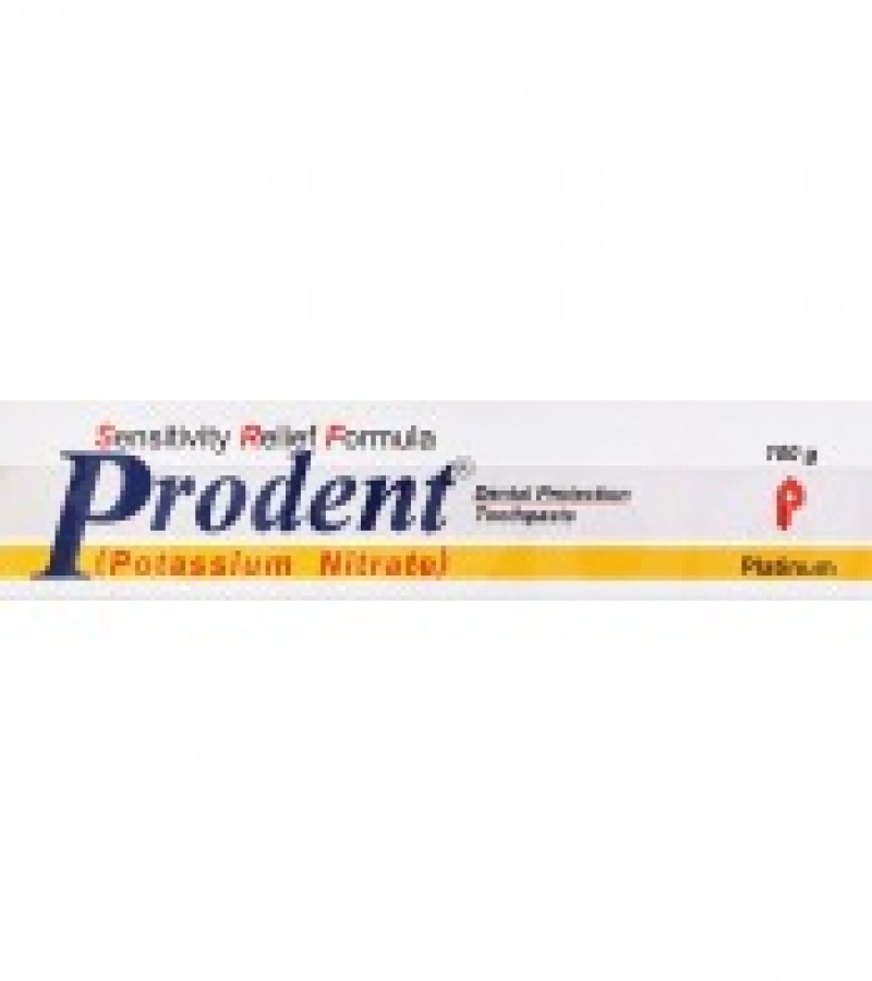 PRODENT TOOTHPASTE FOR SENSTIVITY AND PLAQUE