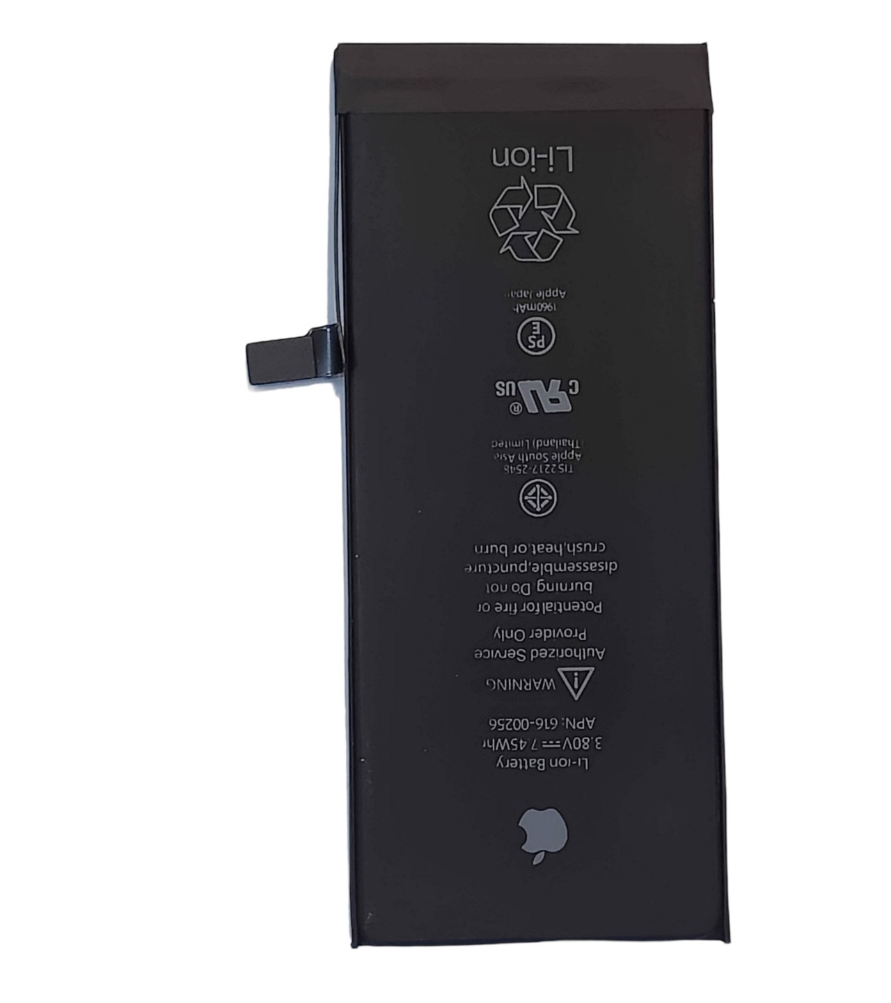 Apple IPhone 7 , 7G Battery Replacement with  3.82V & 1960mAh Capacity - Black