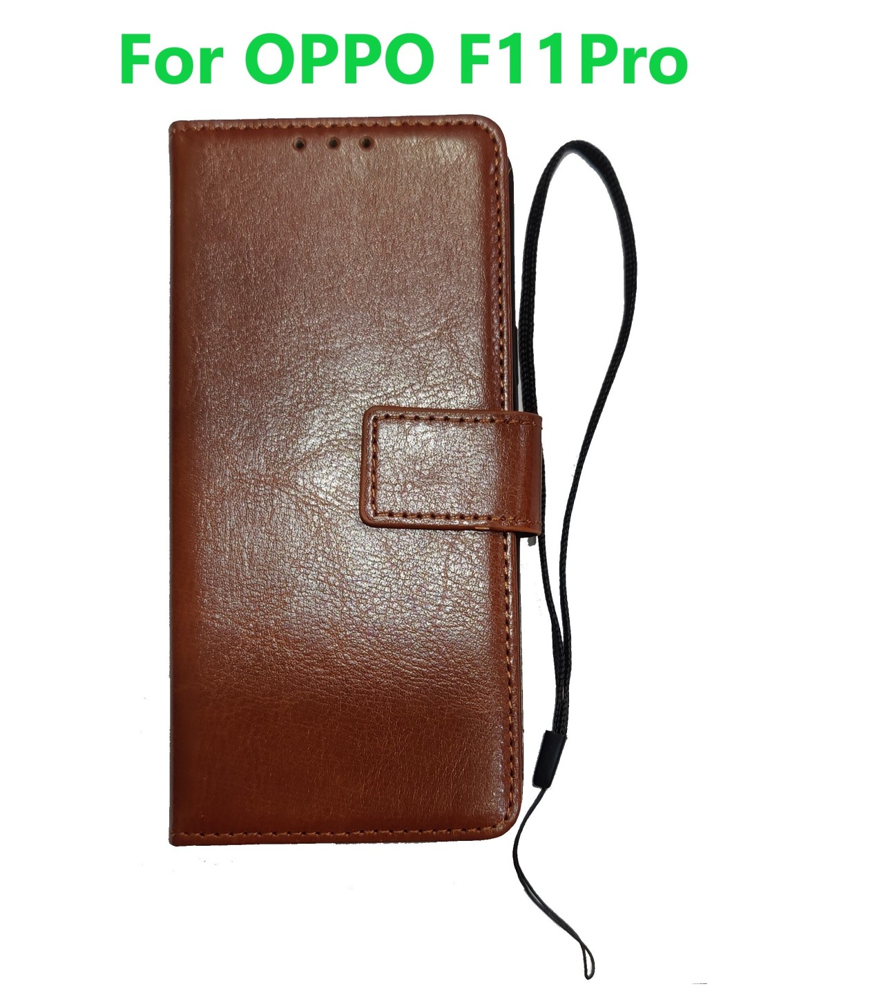 Flip book Wallet Leather OPPO F11 Pro Case with magnetic layer