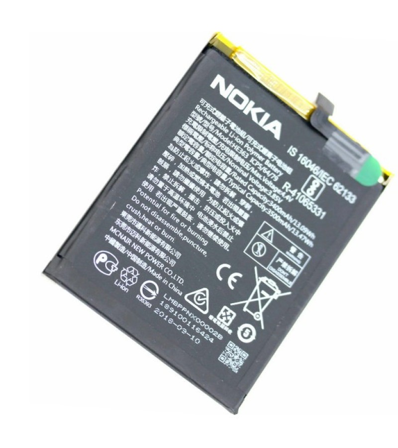 Nokia X7 TA-1131 TA-1119/Nokia 8.1 TA-1119 TA-1128 HE 363 replacement Battery 3500mAh