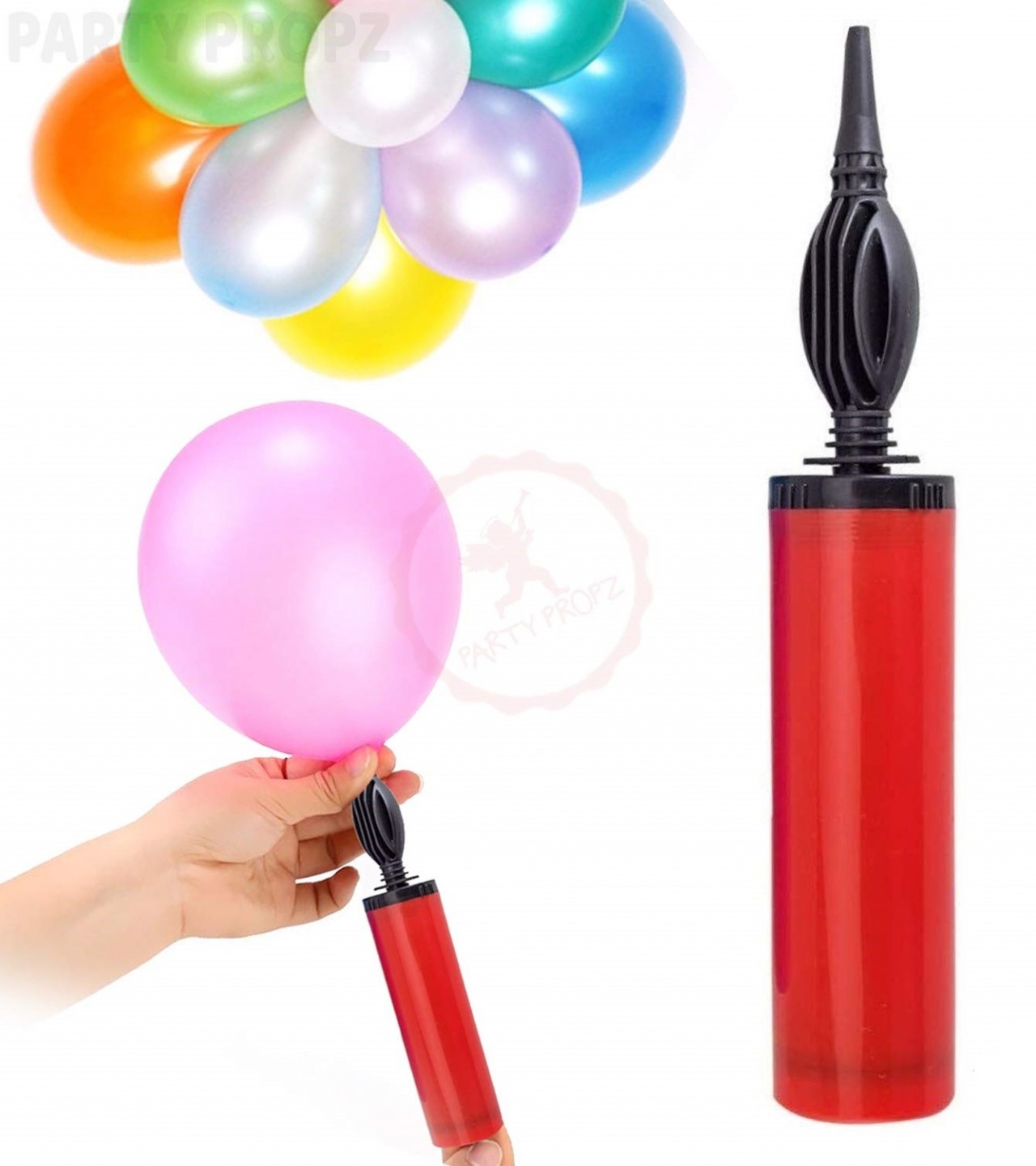 Mini Portable Balloon Pump Party, Birthday, Balloons Air Pump - Multi