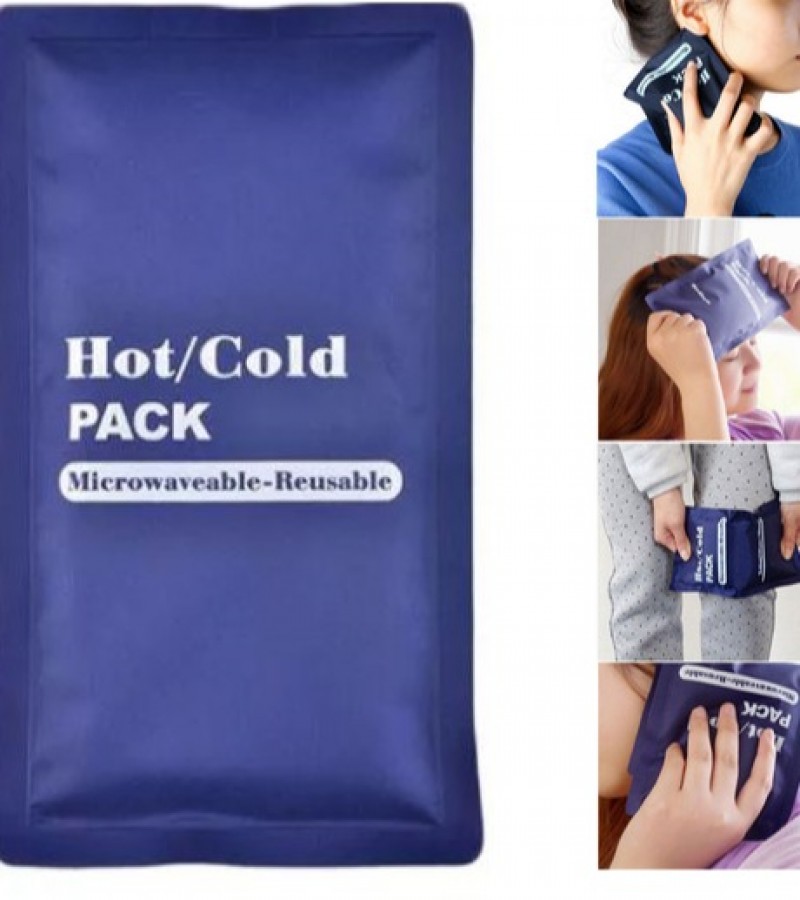 Multi-Purpose Hot and Cold Gel Pack Reuse-able Microwaveable Ice Pack Ice Pillow for Child Fever