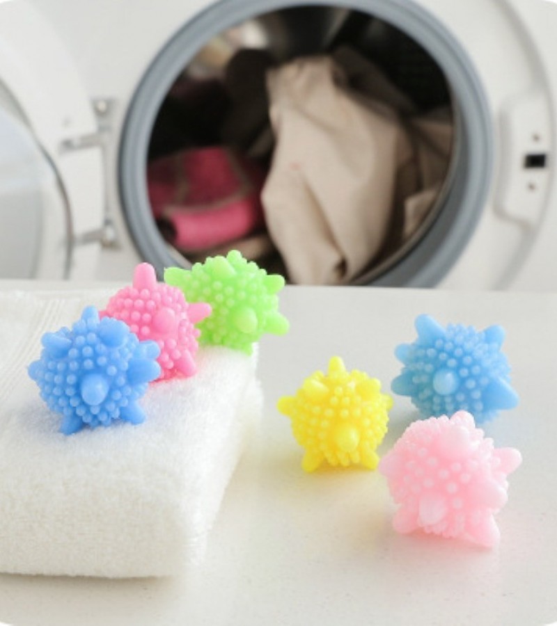 Pack of 1(10Pcs) Laundry Balls For Washing Machine Cleaning Clothes Hair Removal Lint Wash