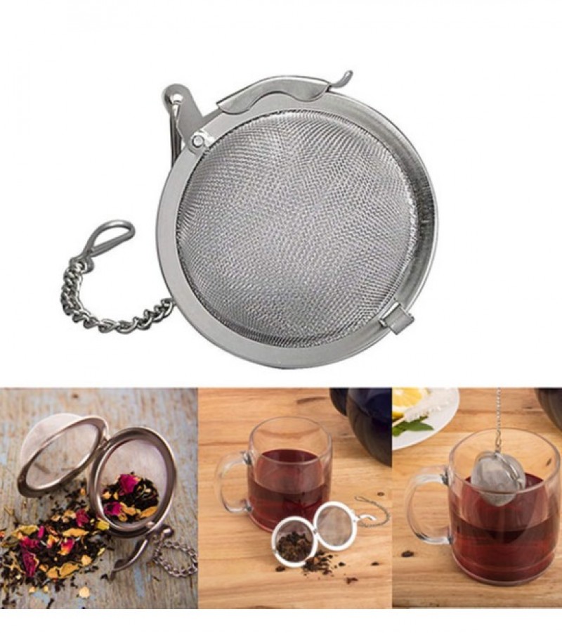 Practical Tea Ball Perfect Tea Strainer Tea Filter Tea Maker Tea Ball Stainless Steel Small Size