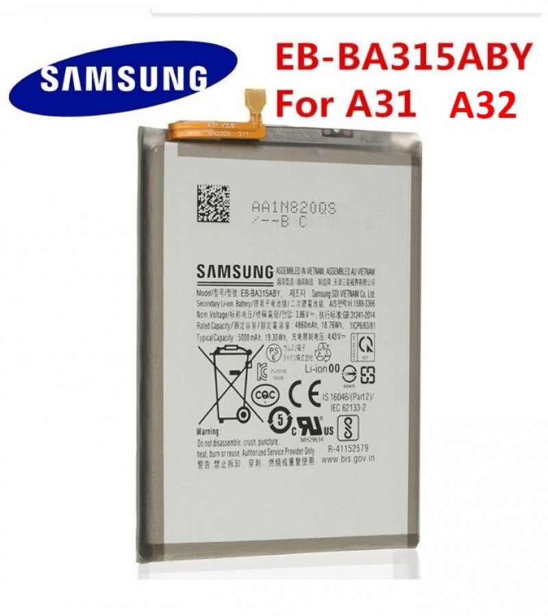 Eb ba315aby аккумулятор samsung