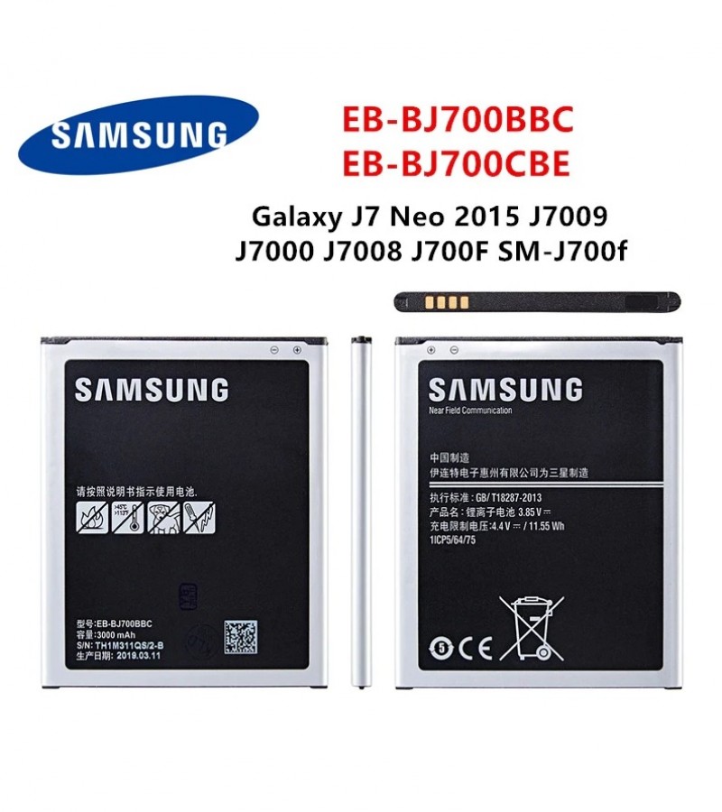 Samsung Galaxy J4 Battery Replacement EB-BJ700CBE Battery with 3000mAh ...