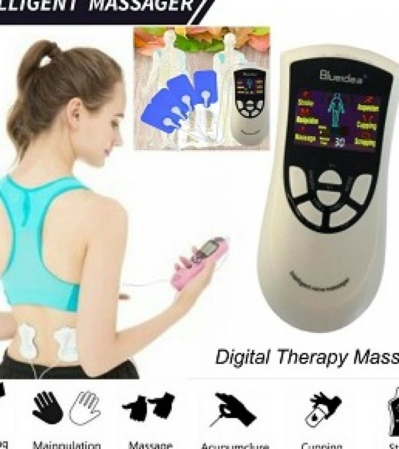 Body Massager Digital Therapy Massage Circulation Portable Electric Neck back waist Handheld