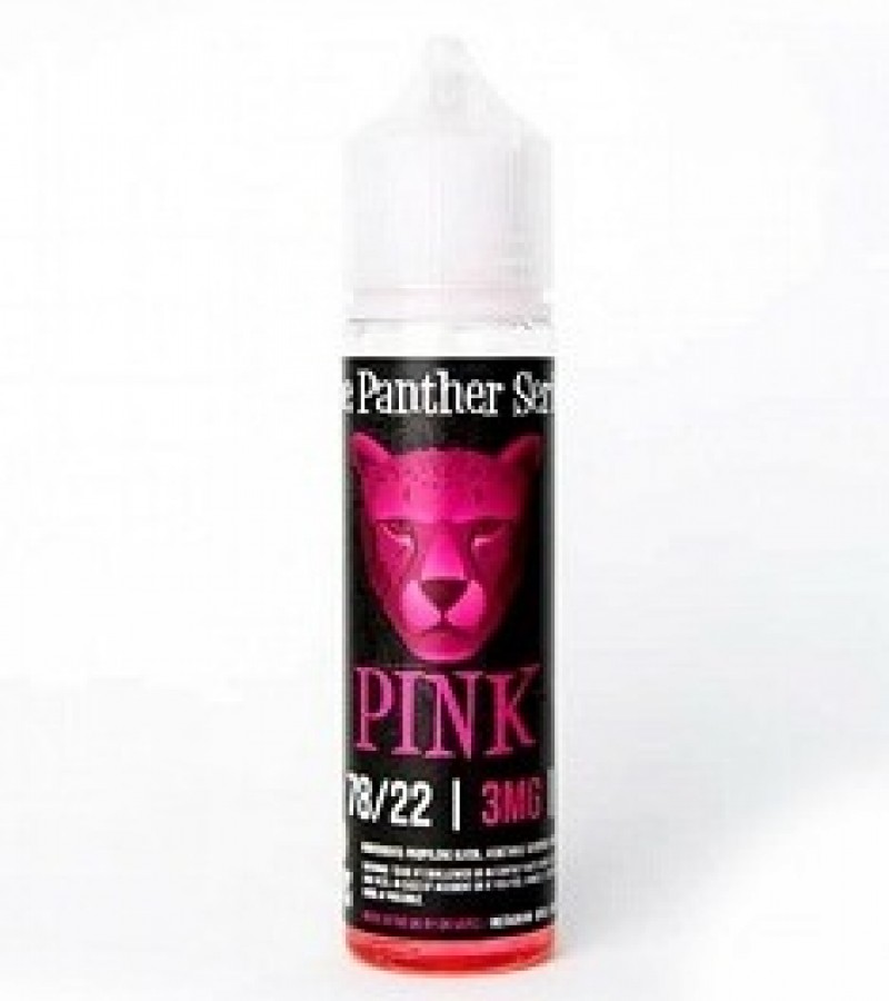 Pink Panther 50 ml, Natural Flavors, Shake and Vape Principle,(Pink (Blackcurrant, Candy Floss ))
